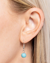 Load image into Gallery viewer, Stony Spur - Blue necklace E024
