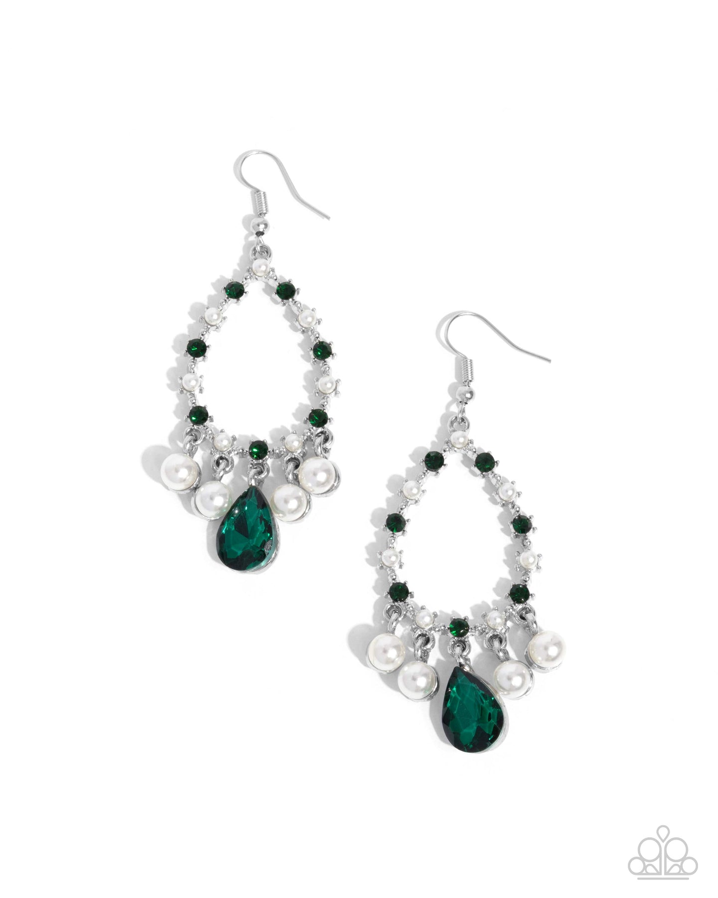 Baroness Behavior - Green earring D050