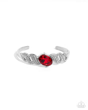Load image into Gallery viewer, Sentimental Society - Red cuff bracelet D002

