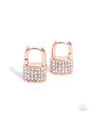 Load image into Gallery viewer, Locked Luxury - Copper earring A030
