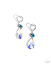 Load image into Gallery viewer, Faceted Frenzy - Blue earring BOX 11
