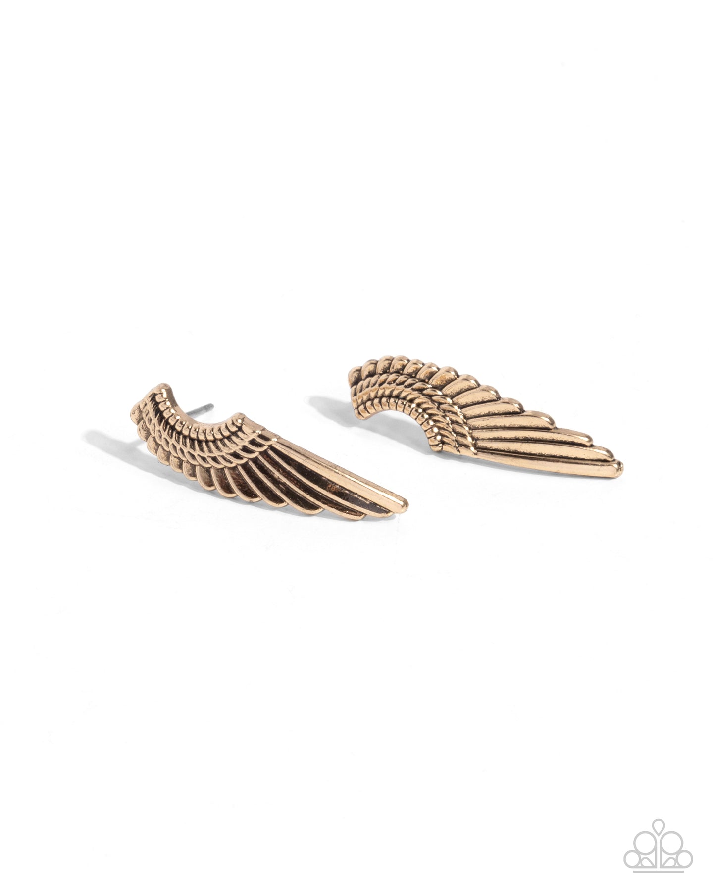 Angelic Altitude - Gold post earring D009
