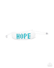 Load image into Gallery viewer, Hopeful Hire - Blue bracelet E021
