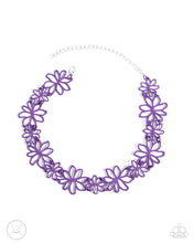 Load image into Gallery viewer, Bouquet Blend - Purple necklace 567
