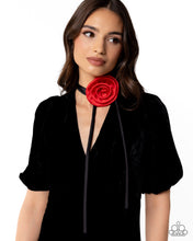 Load image into Gallery viewer, Rosette Reality - Red necklace 2084
