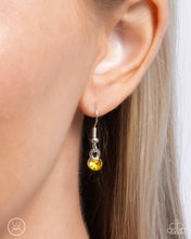 Load image into Gallery viewer, Buckingham Bow - Yellow necklace D073
