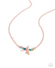 Load image into Gallery viewer, Dragonfly Deed - Copper necklace E060
