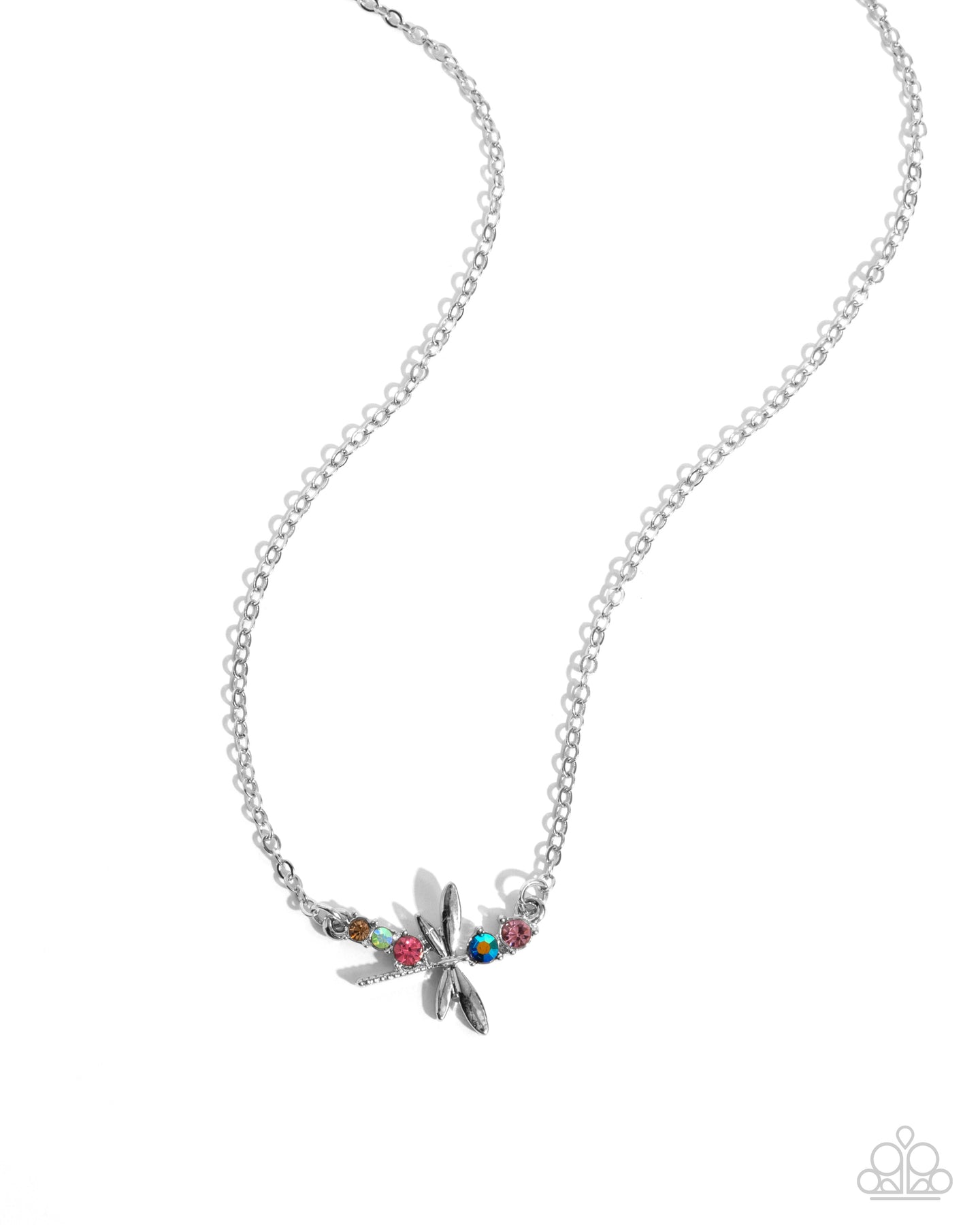 Dragonfly Deed - Multi necklace E052