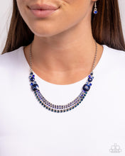 Load image into Gallery viewer, Relaxed Refinement - Blue necklace A095
