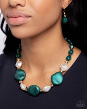 Load image into Gallery viewer, Forever Feature - Green necklace MRUS
