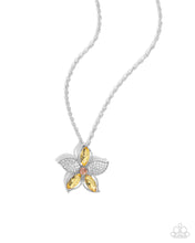 Load image into Gallery viewer, Favorite Flower - Yellow necklace E059
