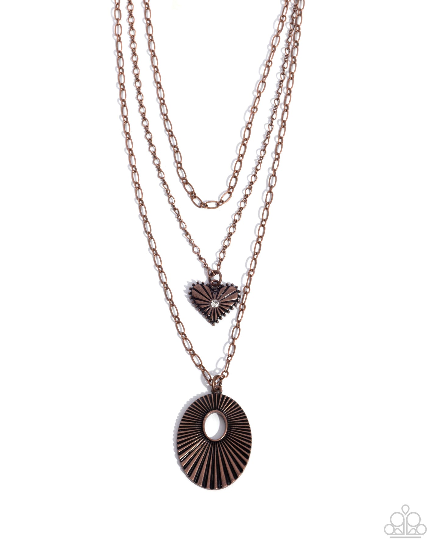 Sunburst Stage - Copper necklace E059