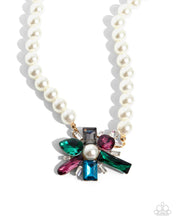Load image into Gallery viewer, Prismatic Potential - Green necklace E059
