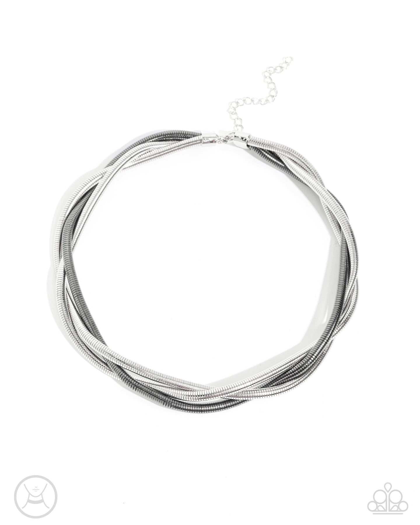 Sleek Splendor - Silver necklace MRBOXUS