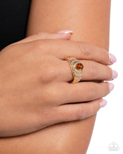 Load image into Gallery viewer, Dreaming of Decadence - Brown ring A027
