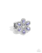 Load image into Gallery viewer, PETALED PROMENADE - PURPLE RING E036
