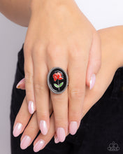 Load image into Gallery viewer, Delicate Dowry - Black ring D004
