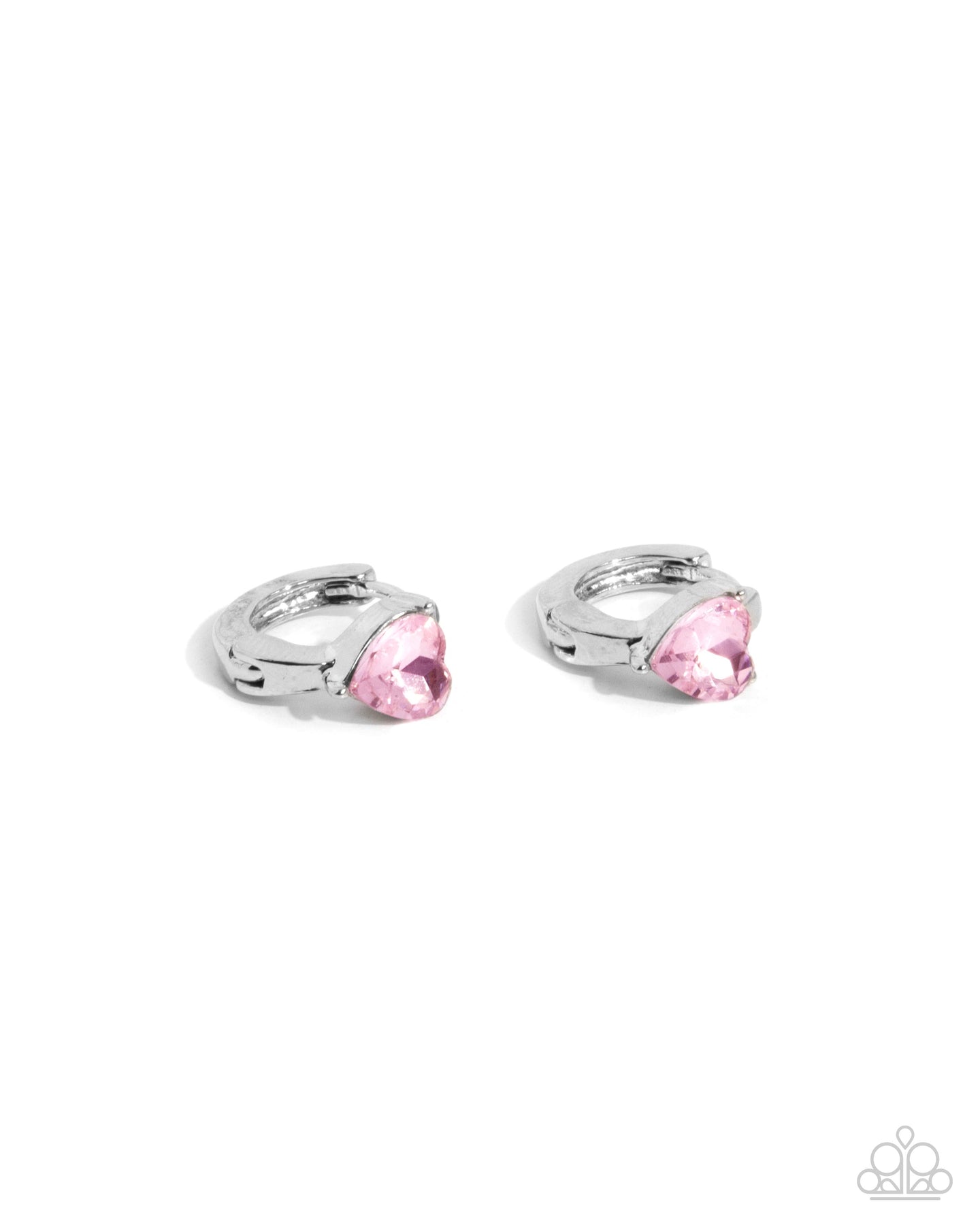 Tenuous Touch - Pink hoop earring A044