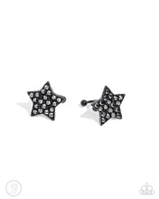Load image into Gallery viewer, Stellar Skill - Black ear cuff earring A040
