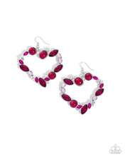 Load image into Gallery viewer, Heart Hierarchy - Pink earring D044
