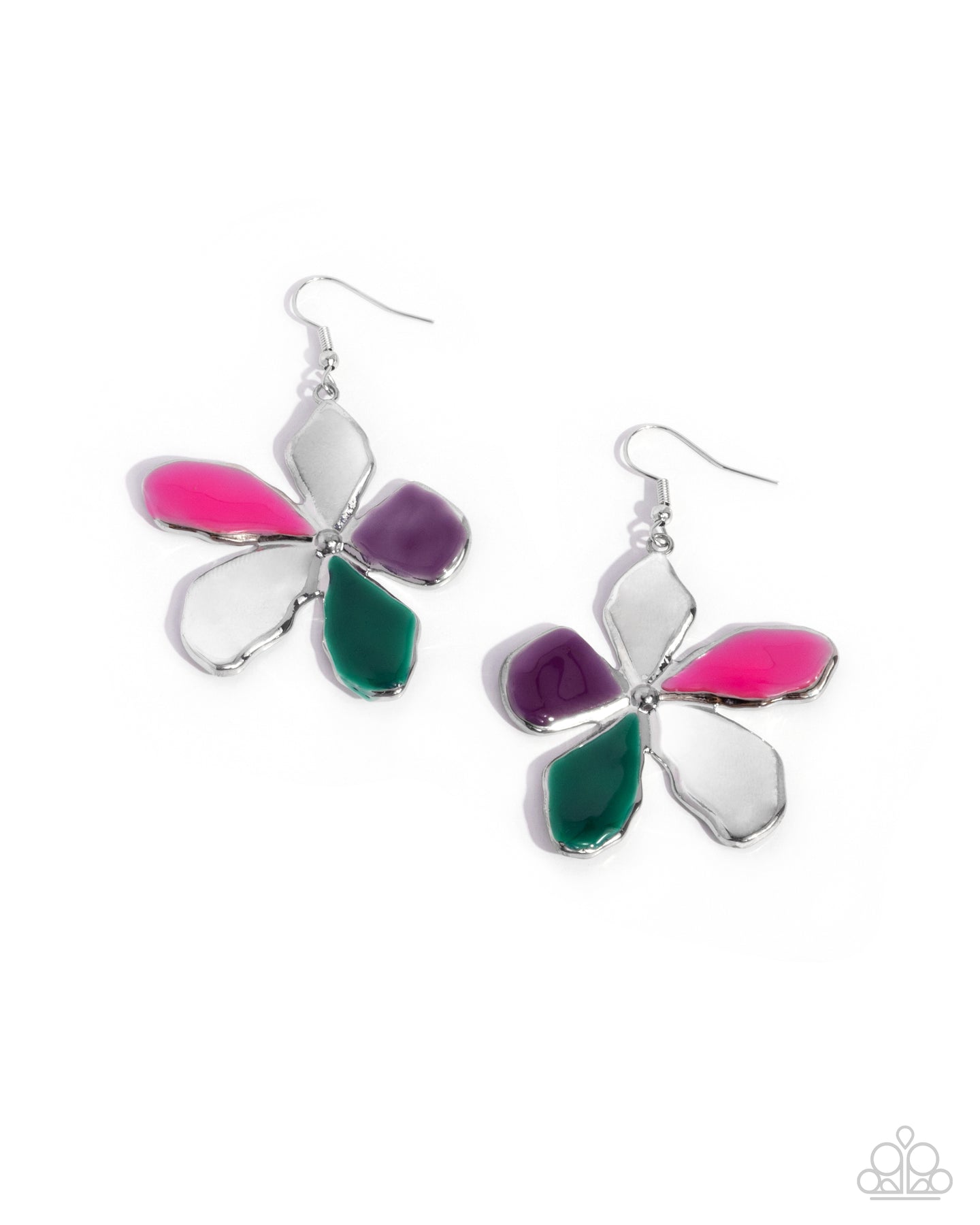 Painted Promotion - Multi earring B010