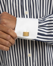 Load image into Gallery viewer, Steady Sensation - Gold cuff links E061
