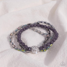 Load image into Gallery viewer, Beaded Boundary - Silver bracelet E033
