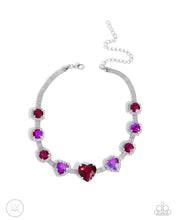 Load image into Gallery viewer, Valentines Vibe - Pink choker necklace E044
