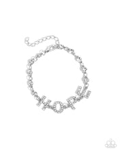 Load image into Gallery viewer, Honorable Hope - White bracelet D069

