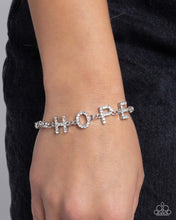 Load image into Gallery viewer, Honorable Hope - White bracelet D069
