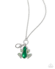 Load image into Gallery viewer, Tree Frog - Green necklace E018
