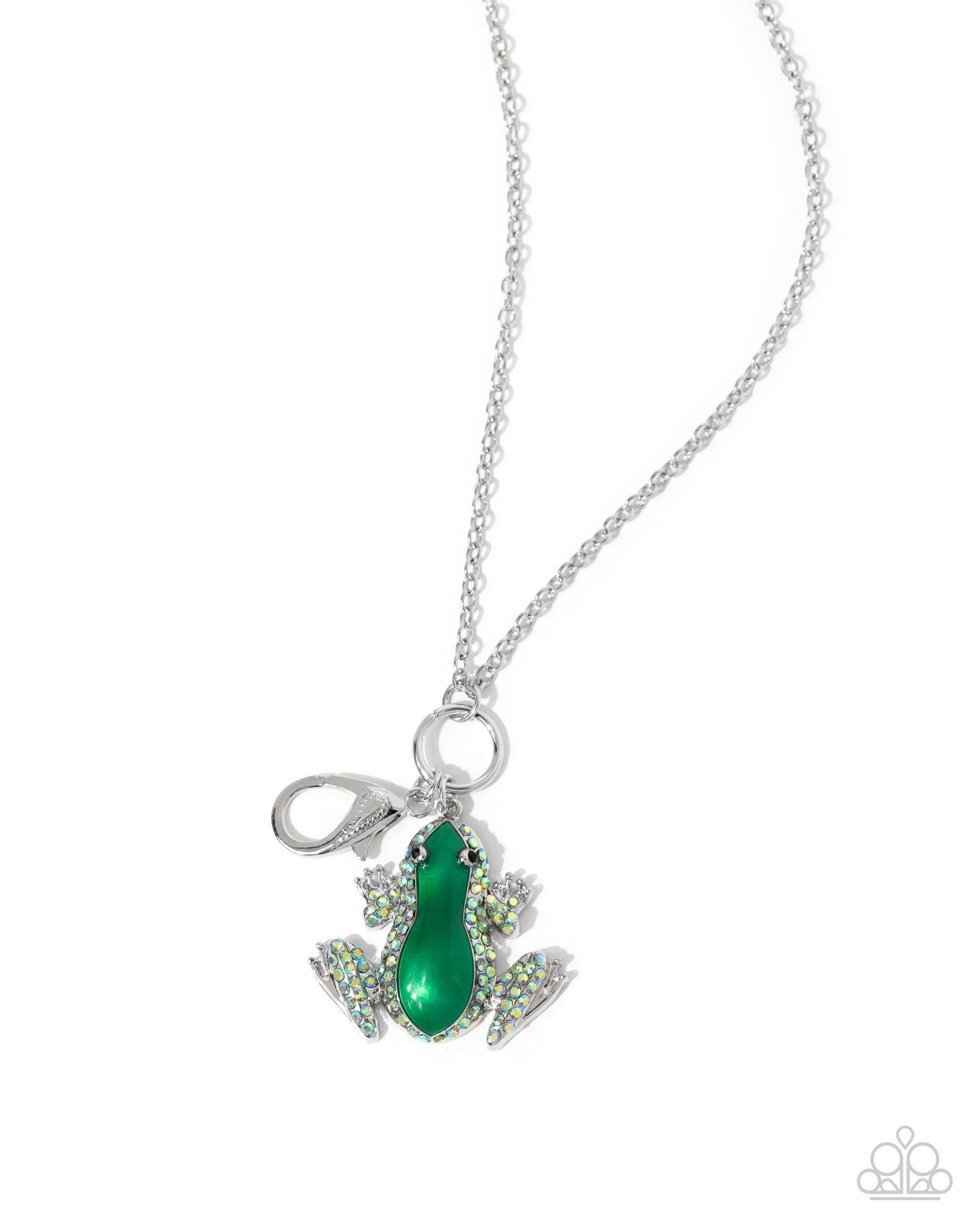 Tree Frog - Green necklace E018