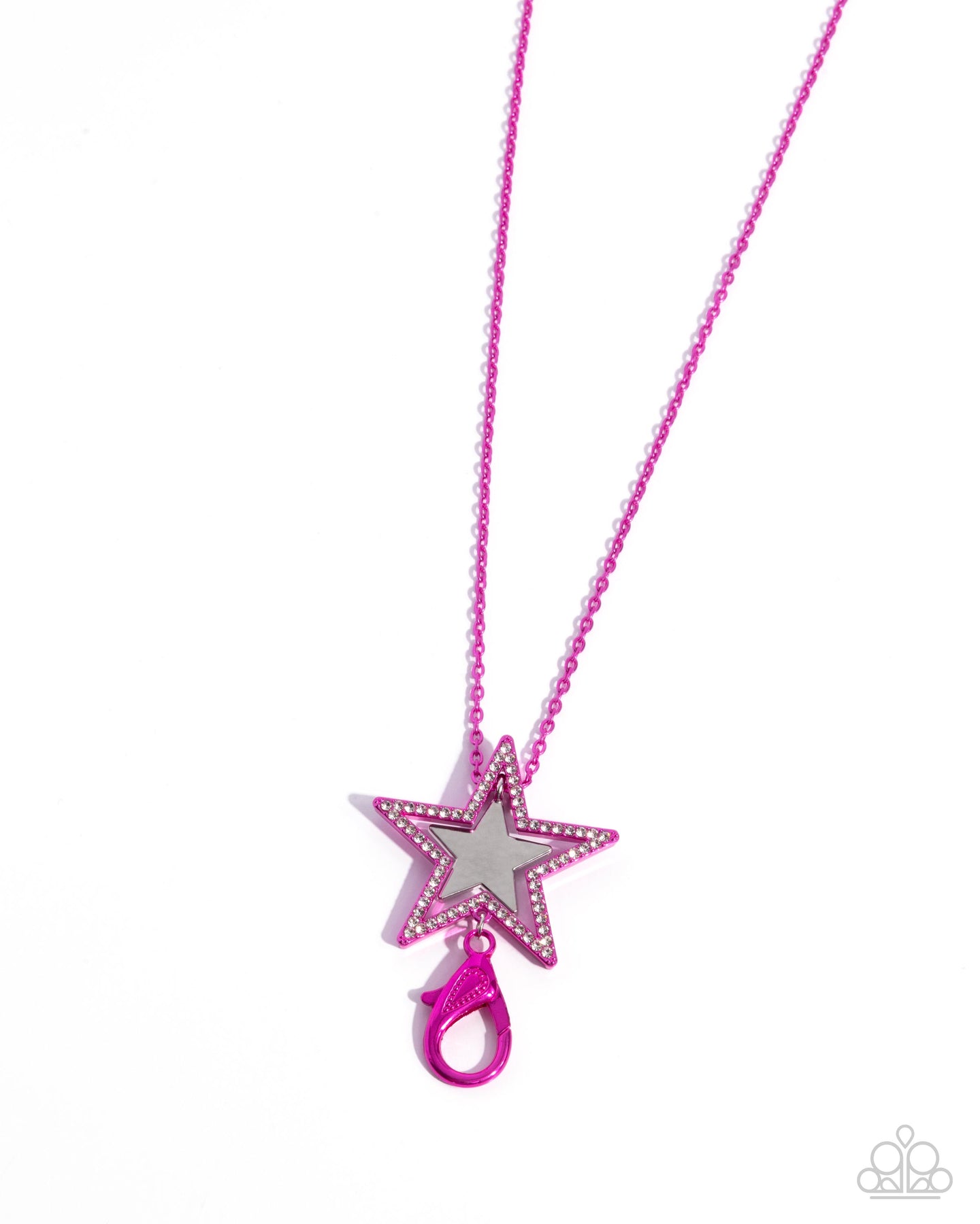 Stellar Search - Pink necklace A004