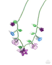Load image into Gallery viewer, Gourmet Garden - Purple necklace D053
