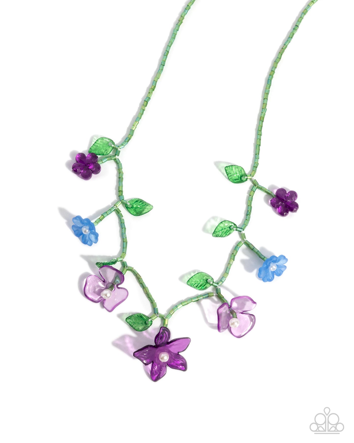 Gourmet Garden - Purple necklace D053