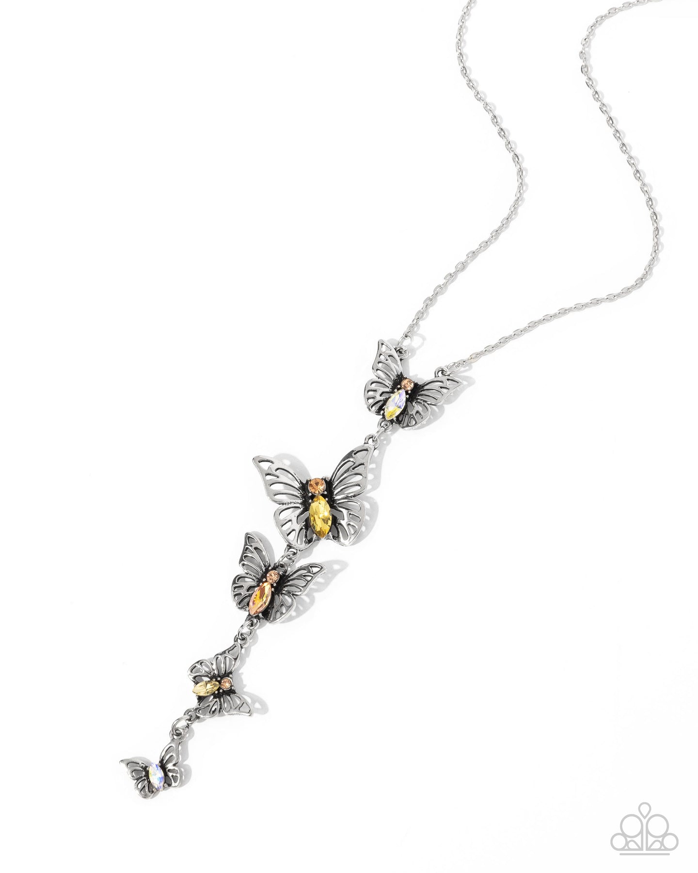 Aerial Addition - Yellow necklace D059