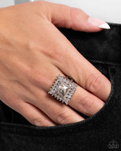 Load image into Gallery viewer, Sovereign Square - Silver ring A025
