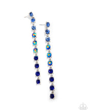Load image into Gallery viewer, Opulent Ombré - Blue earring B100
