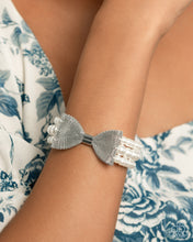 Load image into Gallery viewer, Dapper Dialogue - White Bracelet E033
