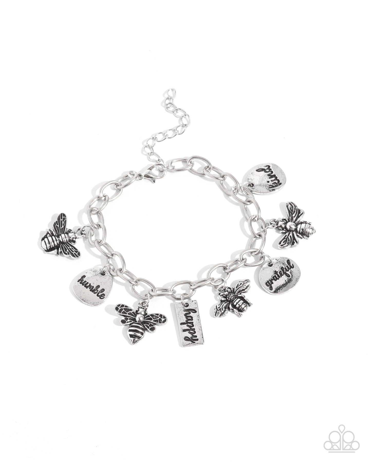 Compassionate Charm - Silver bracelet A061
