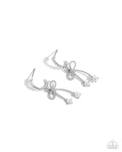 Load image into Gallery viewer, Charming Coquette - White post earring D009
