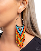 Load image into Gallery viewer, Waving the Banner - Multi earring 1508
