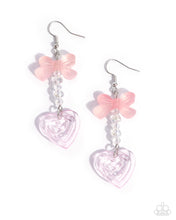 Load image into Gallery viewer, Feminine Freefall - Pink earring B011
