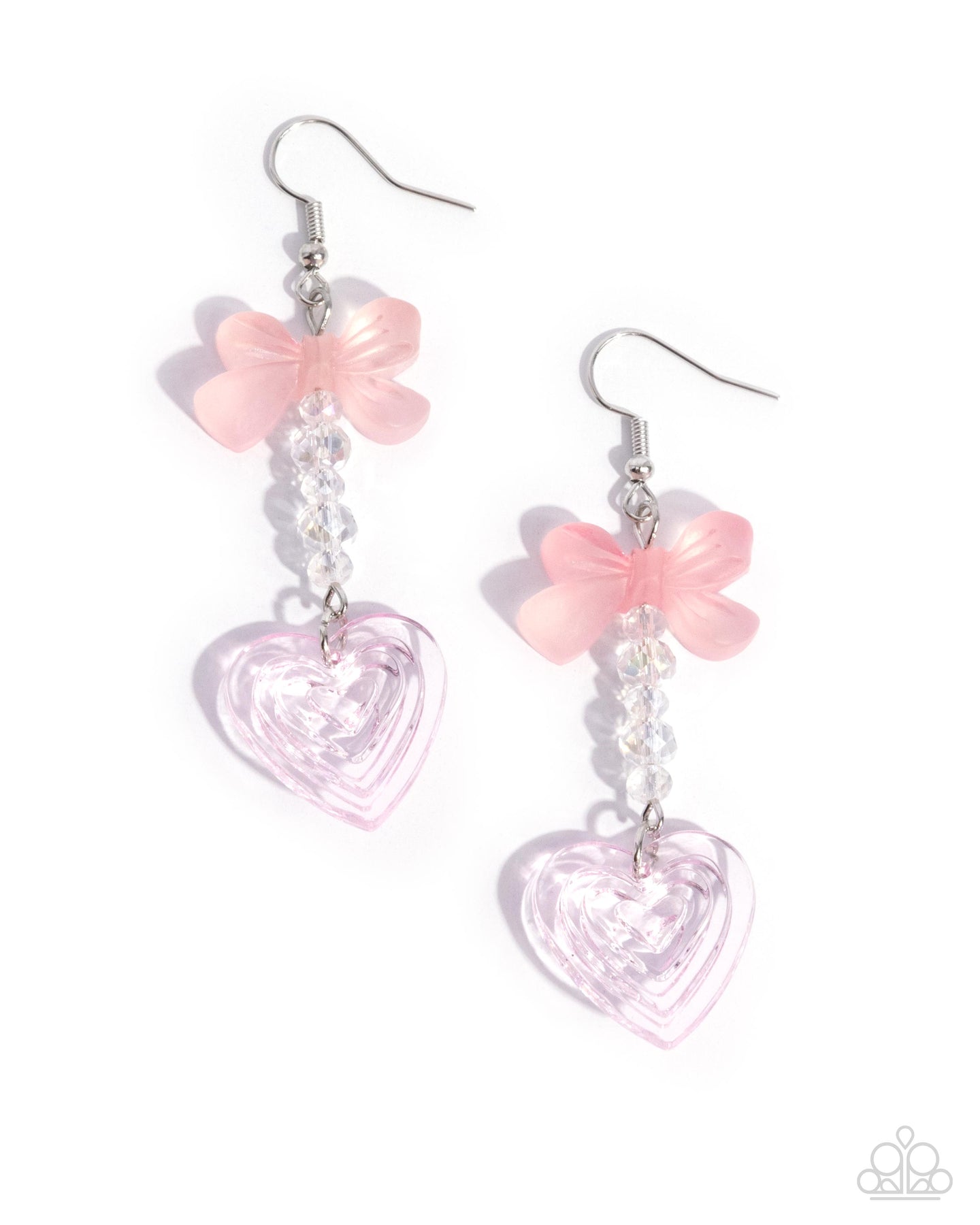 Feminine Freefall - Pink earring B011