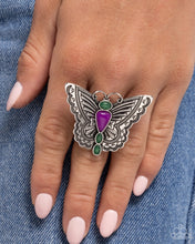 Load image into Gallery viewer, Adolescent Aerial - Purple ring A041
