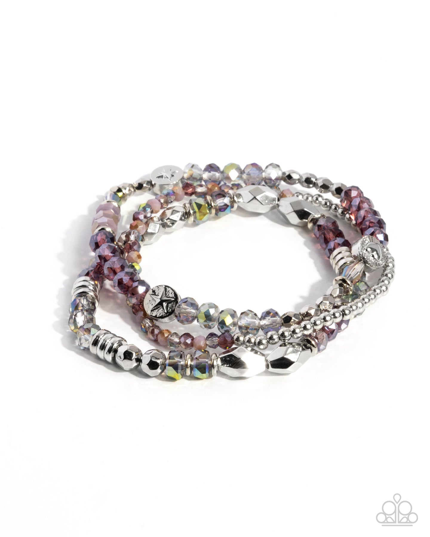 Stellar Salvage - Purple bracelet A028