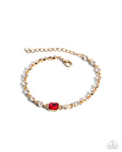 Load image into Gallery viewer, Fitted Fidelity - Red bracelet D011
