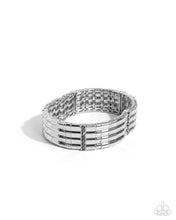 Load image into Gallery viewer, Glistening Getaway - Silver bracelet A009
