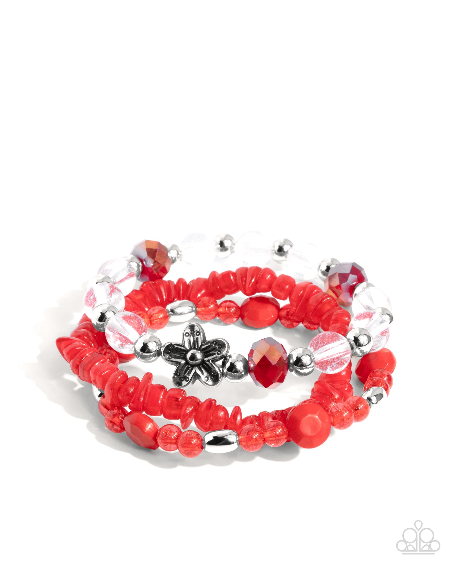 Spellbound Stack - Red bracelet D074