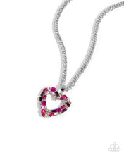 Load image into Gallery viewer, Romance is a Bonus - Pink necklace E048
